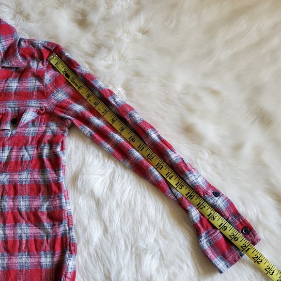 Madewell Ex-Boyfriend Shirt in Fairfax Plaid Size Small - Picture 13 of 13